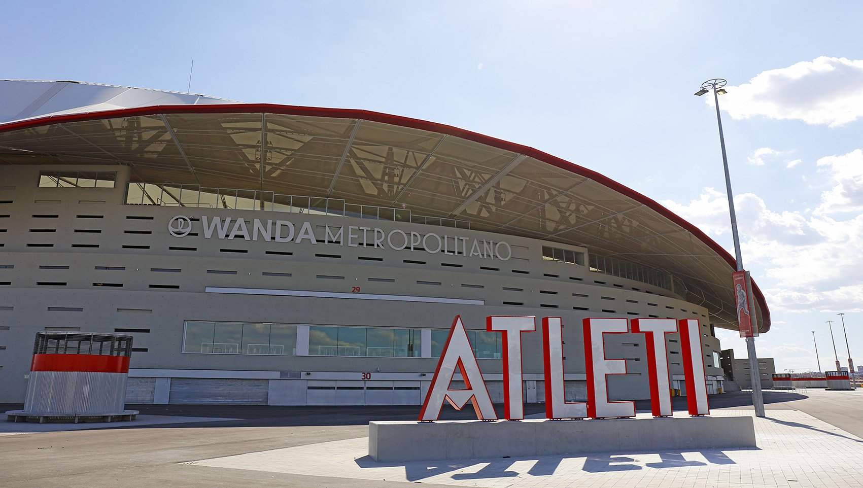 Nueva imágenes de un renovado Wanda Metropolitano.