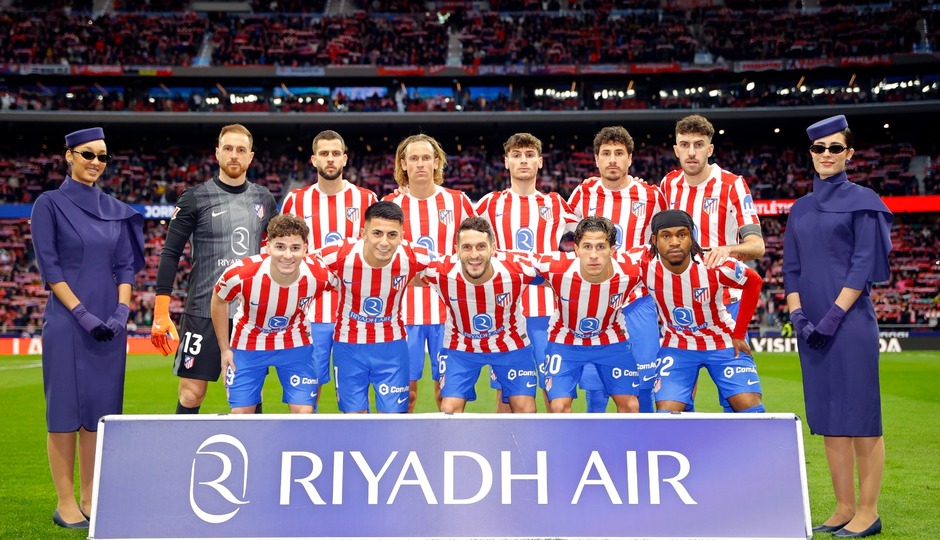 Once inicial Atlético de Madrid