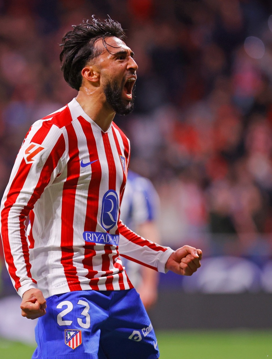 Nico González celebra su doblete